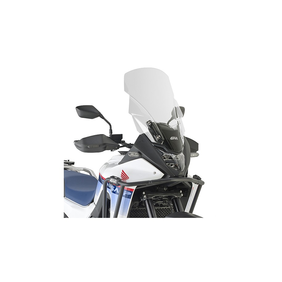 CUPOLINO GIVI TOURING HONDA TRANSALP 750 2023-2024, TRASPARENTE