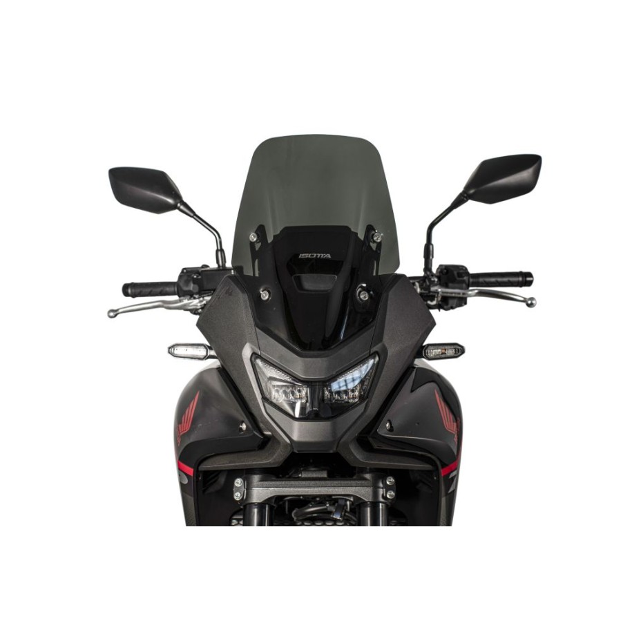ISOTTA STANDARD WINDSCREEN HONDA TRANSALP 750 2025, DARK SMOKE