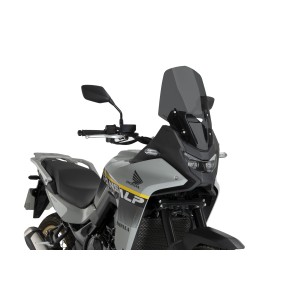 PARABRISAS PUIG TOURING HONDA TRANSALP 750 2025-2026, HUMO OSCURO