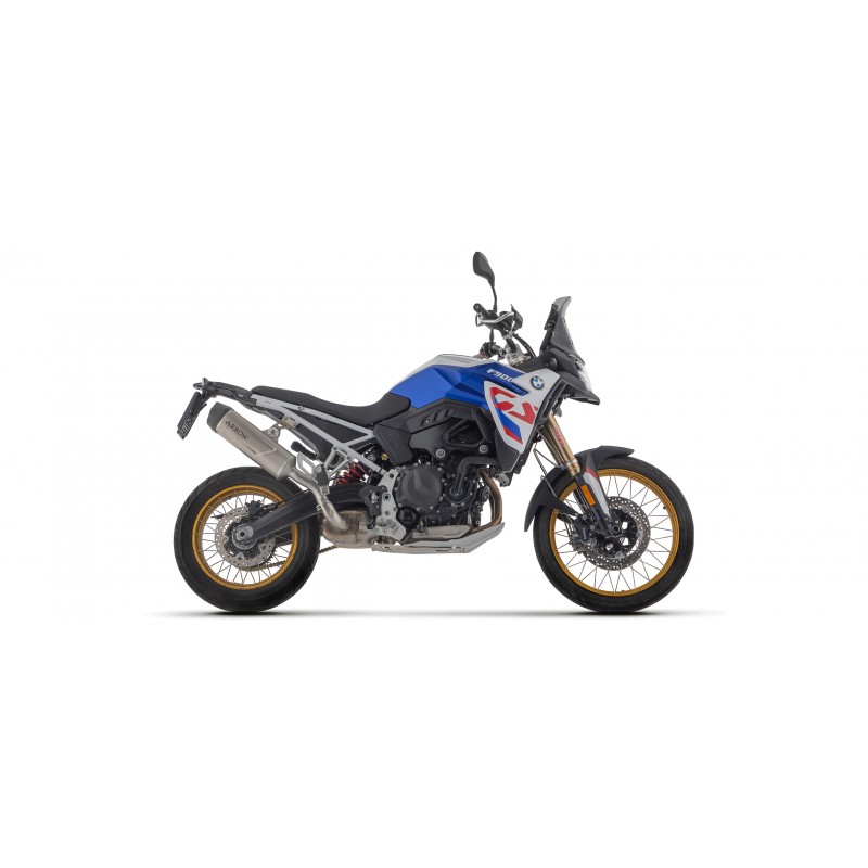 ARROW INDY RACE EVO EXHAUST BMW F 800 GS 2024-2025 (EURO 5+), TITANIUM/CARBON, APPROVED