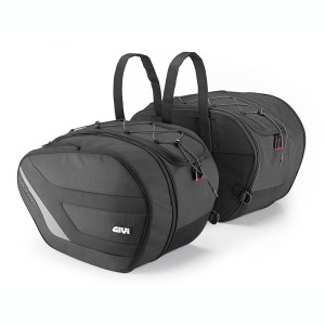 PAIR OF EXTENDABLE SIDE SOFT BAGS GIVI, 35 LITERS