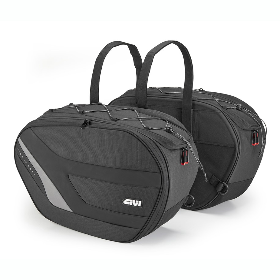PAR DE BOLSAS EXTENSIBLES LATERALES SUAVES GIVI EASY10, 35 LITROS
