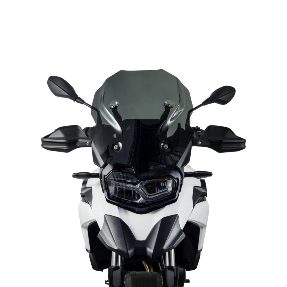ISOTTA STANDARD WINDSCREEN BMW F 800 GS 2024-2025, DARK SMOKE