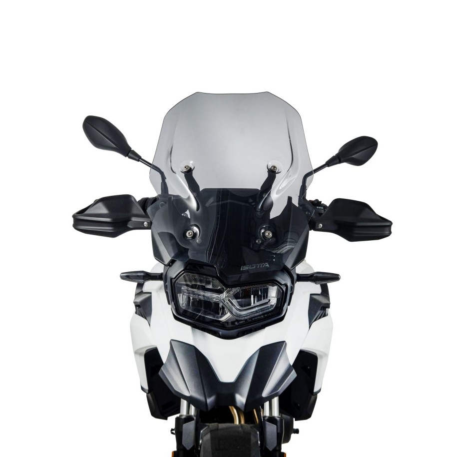 ISOTTA MEDIUM WINDSCREEN BMW F 800 GS 2024-2025, LIGHT SMOKE