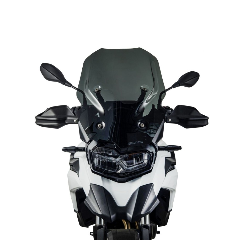 ISOTTA MEDIUM WINDSCREEN BMW F 800 GS 2024-2025, AHUMADO OSCURO