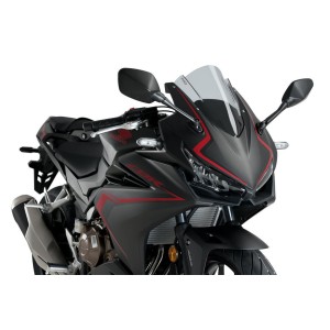 PUIG Z-RACING SCREEN HONDA CBR 500 R 2024-2025, LIGHT SMOKE