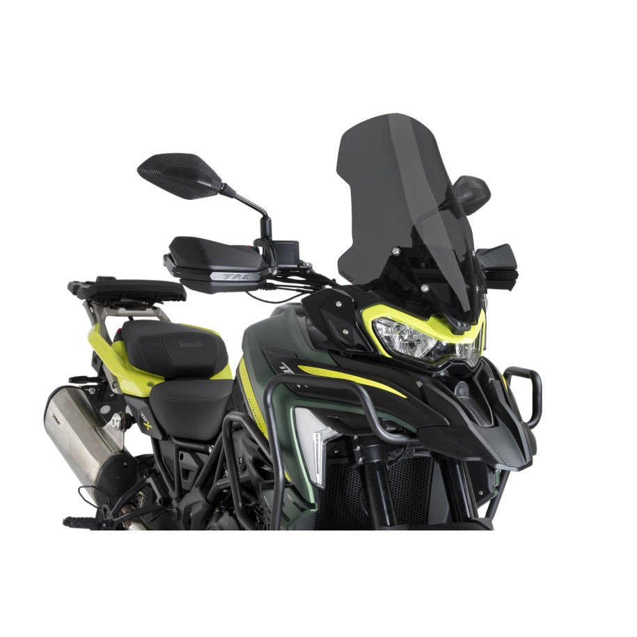 PUIG TOURING BENELLI TRK 702 X 2025, DUNKLE RAUCH