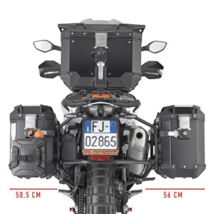 PORTAMALETAS LATERAL GIVI PL ONE-FIT MONOKEY CAM-SIDE KTM 890 ADVENTURE 2023-2024