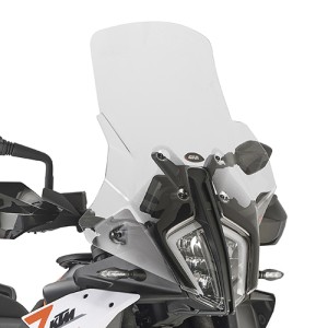 CUPOLINO GIVI TOURING KTM 890 ADVENTURE R 2025, TRASPARENTE