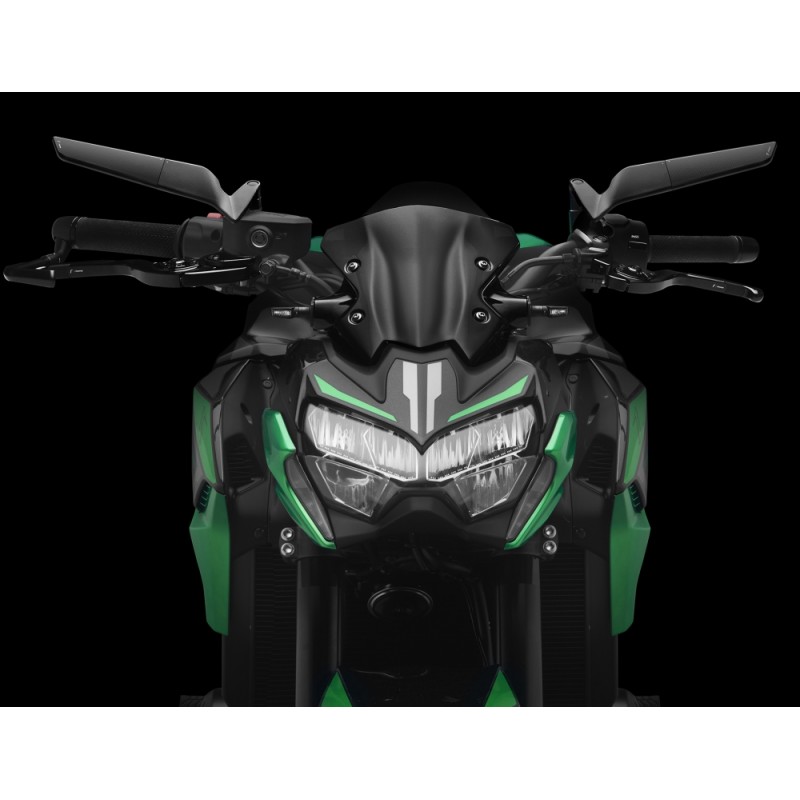 PAR DE ESPEJOS RETROVISORES RIZOMA STEALTH KAWASAKI Z 900 2025, NEGRO