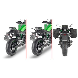 SPEZIFISCHE ABSTANDSHALTER GIVI REMOVE-X SCHNELLWECHS FÜR WEICHE SEITENTASCHEN KAWASAKI Z 900 2025