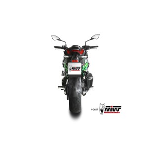 TERMINALE MIVV GP PRO KAWASAKI Z 900 2025, OMOLOGATO CARBONIO