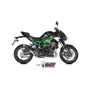 EXHAUST MIVV GP PRO KAWASAKI Z 900 2025, APPROVED BLACK