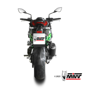 TERMINALE MIVV GP PRO KAWASAKI Z 900 2025, OMOLOGATO BLACK
