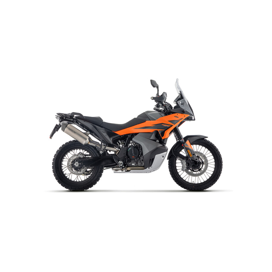 TERMINALE ARROW RACE-TECH KTM 790 ADVENTURE 2025-2026 (EURO 5+), ALLUMINIO/CARBONIO, OMOLOGATO