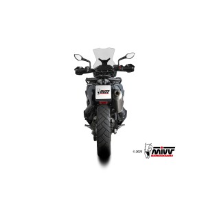 TERMINALE MIVV DAKAR KTM 790 ADVENTURE 2025-2026 (EURO 5+), OMOLOGATO ACCIAIO