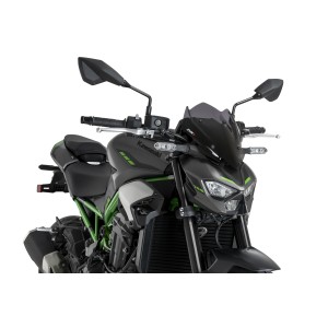 PUIG SPORT WINDSCREEN KAWASAKI Z 900 2025, DARK SMOKE
