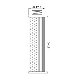 FILTRO OLIO MEIWA MOTO GUZZI V85 TT 2019-2020