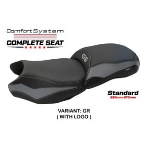 TPZ COMFORT SEAT WITH LOGO FOR  BMW R 1250 GS 2018/2020, GREY