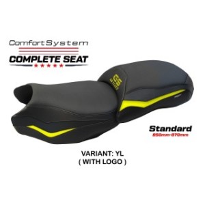 TPZ COMFORT SEAT WITH LOGO FOR  BMW R 1250 GS 2018/2020, YELLOW
