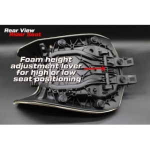 SELLA TPZ COMFORT RIALZATA CON LOGO PER   BMW R 1300 GS 2023/2025 , NERO