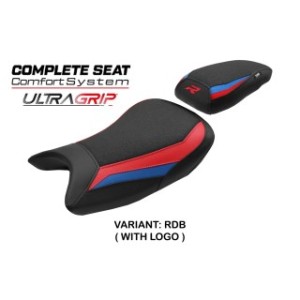 SELLA TPZ COMFORT CON LOGO PER   BMW S 1000 R 2021/2024 , ROSSO-BLU