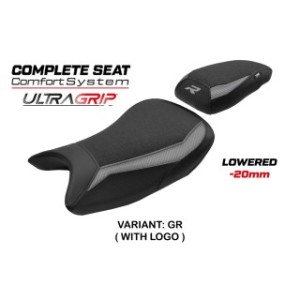 SELLA TPZ COMFORT RIBASSATA CON LOGO PER   BMW S 1000 R 2025 , GRIGIO