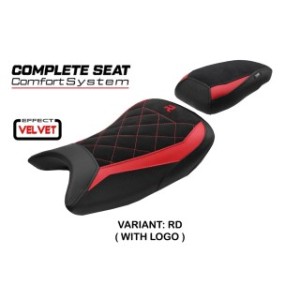 ASIENTO TPZ COMFORT CON LOGO PARA BMW S 1000 R 2021/2024 , ROSSO