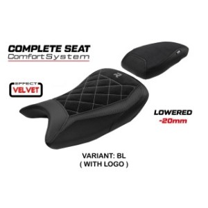 TPZ LOWERED COMFORT SEAT WITH LOGO FOR BMW S 1000 R 2025 , BLACK