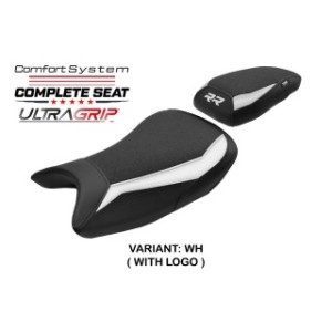 SELLA TPZ COMFORT CON LOGO PER   BMW S 1000 RR 2023/2024, BIANCO