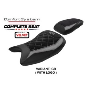 TPZ COMFORT SEAT WITH LOGO FOR  BMW S 1000 RR 2025 , GREY