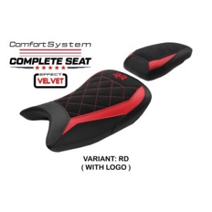 SELLA TPZ COMFORT CON LOGO PER   BMW S 1000 RR 2025 , ROSSO