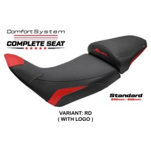 TPZ COMFORT SEAT WITH LOGO FOR  HONDA AFRICA TWIN 1100 2020/2023 , BLACK-RED