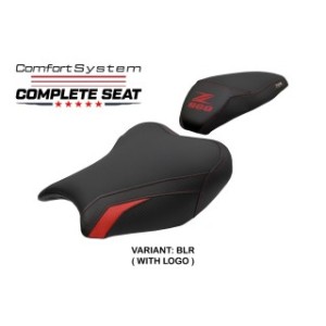 ASIENTO TPZ COMFORT CON LOGO PARA KAWASAKI Z 900 2017/2019, NERO-ROSSO
