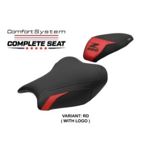 ASIENTO TPZ COMFORT CON LOGO PARA KAWASAKI Z 900 2020, ROSSO