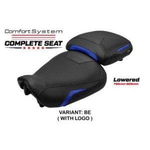 TPZ LOWERED COMFORT SEAT WITH LOGO FOR YAMAHA TRACER 9 2021/2022 , BLUE