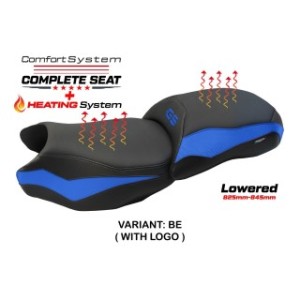 ASIENTO TPZ CON CALEFACCION BAJADOS CON LOGO PARA BMW R 1200 GS 2013/2018, BLU