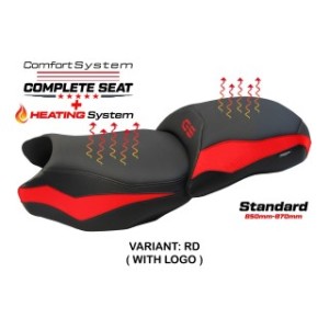 ASIENTO TPZ CON CALEFACCION CON LOGO PARA BMW R 1200 GS 2013/2018, ROSSO