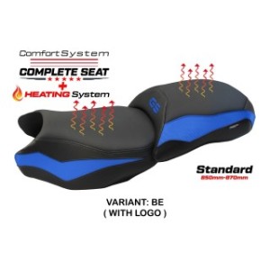 TPZ HEATED SEAT WITH LOGO FOR BMW R 1200 GS 2013/2018, BLUE