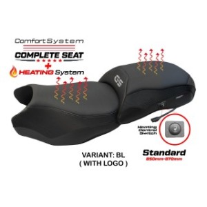 ASIENTO TPZ CON CALEFACCION CON LOGO PARA BMW R 1250 GS 2018/2020, NERO