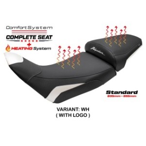 ASIENTO TPZ CON CALEFACCION CON LOGO PARA HONDA AFRICA TWIN 1100 ADVENTURE SPORTS 2024/2025 , BIANCO