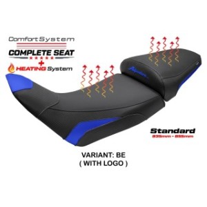 ASIENTO TPZ CON CALEFACCION CON LOGO PARA HONDA AFRICA TWIN 1100 ADVENTURE SPORTS 2024-2026 , BLU