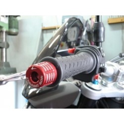 PAIR OF UNIVERSAL HANDLEBAR STABILIZERS INTERNAL DIAMETER 12 MM