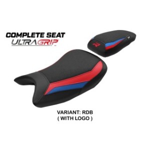 ASIENTO TPZ ULTRAGRIP CON LOGO PARA BMW S 1000 R 2025 , ROSSO-BLU