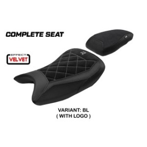 SELLA TPZ STANDARD CON LOGO PER   BMW S 1000 R 2025 , NERO