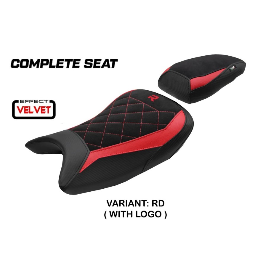 ASIENTO TPZ STANDARD CON LOGO PARA BMW S 1000 R 2025 , ROSSO