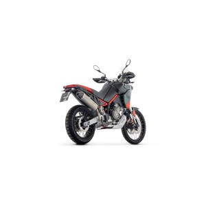 ARROW INDY RACE EVO EXHAUST APRILIA TUAREG 660 2022-2024, TITANIUM/CARBON, APPROVED