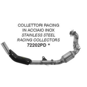 COLLETTORI RACING ARROW APRILIA TUAREG 660 2022-2024