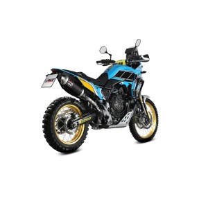 TERMINALE MIVV DAKAR YAMAHA TENERE 700 2025 (EURO 5+), OMOLOGATO BLACK