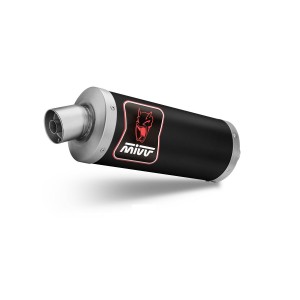 EXHAUST MIVV DAKAR YAMAHA TENERE 700 2025 (EURO 5+), APPROVED BLACK